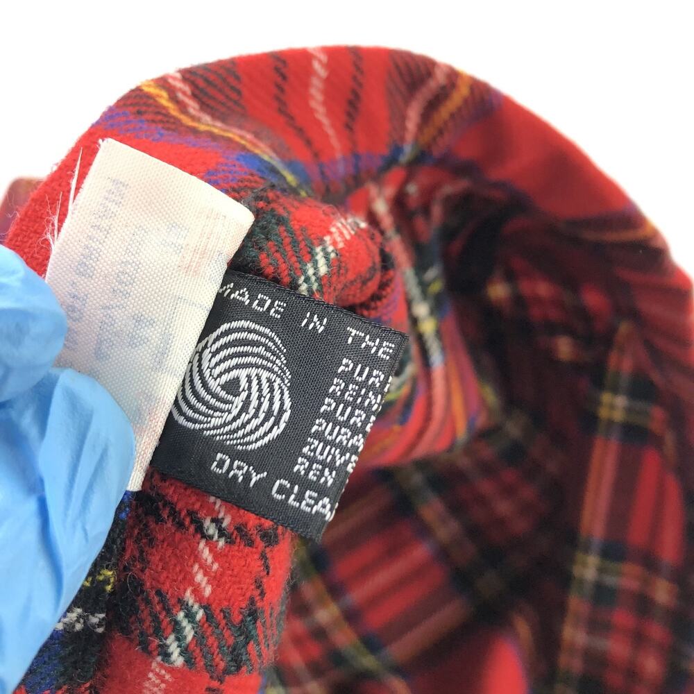 Unbranded Kilt Skirt US 16 (Fits 32In) 100% Wool Buckle Midi Skirt Tartan Plaid - Picture 9 of 12